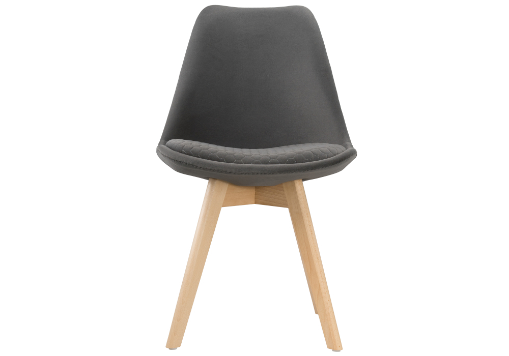 Стул деревянный Woodville Bonuss dark gray / wood 15224