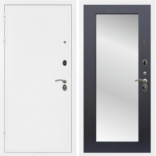 Дверь входная Graf Престиж Белая шагрень / МДФ 10 мм ФЛЗ пастораль Венге