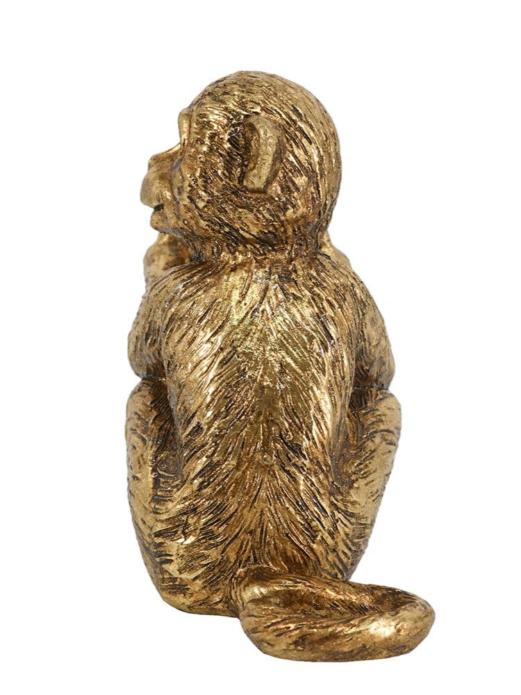 Подсвечник в руках обезьяны Glasar 72435