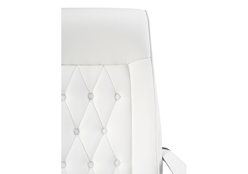 Стул Woodville Sarabi white / satin chrome 15424