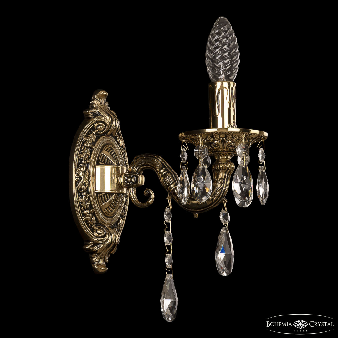 Бра бронзовые 7025B1/1/125 B GB Bohemia Ivele Crystal