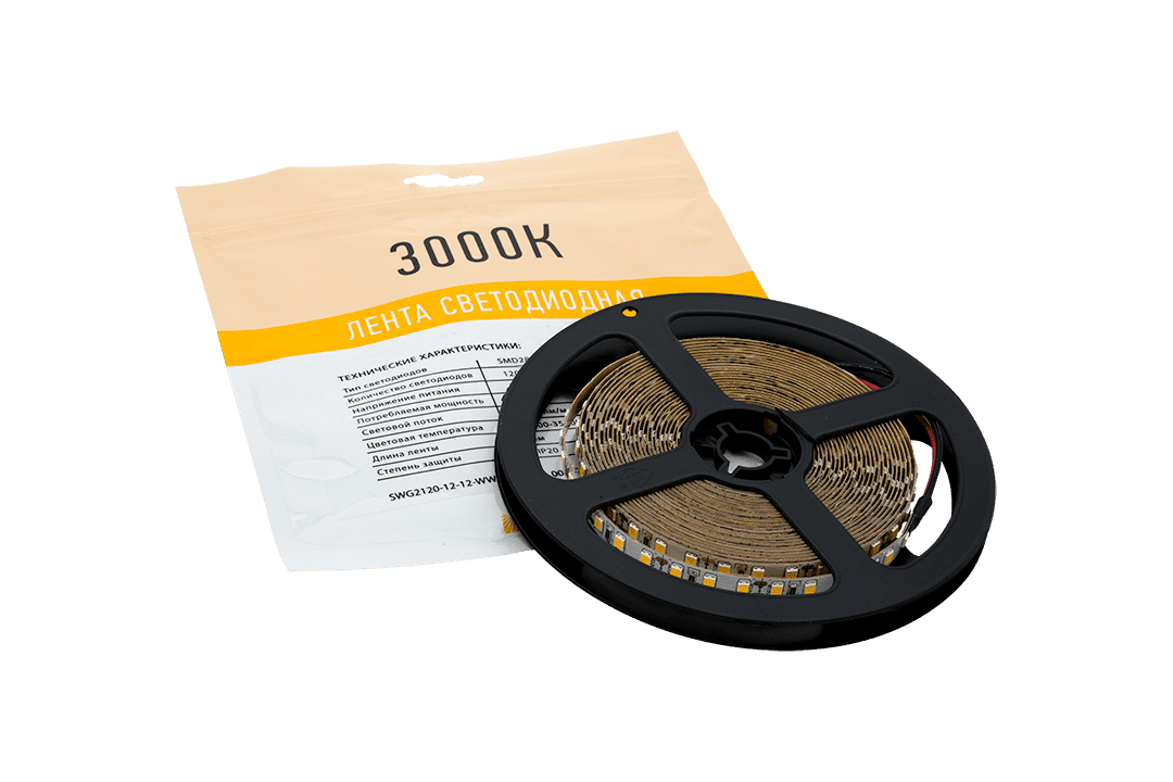 Лента светодиодная SWG SWG2120-12-12-WW-M