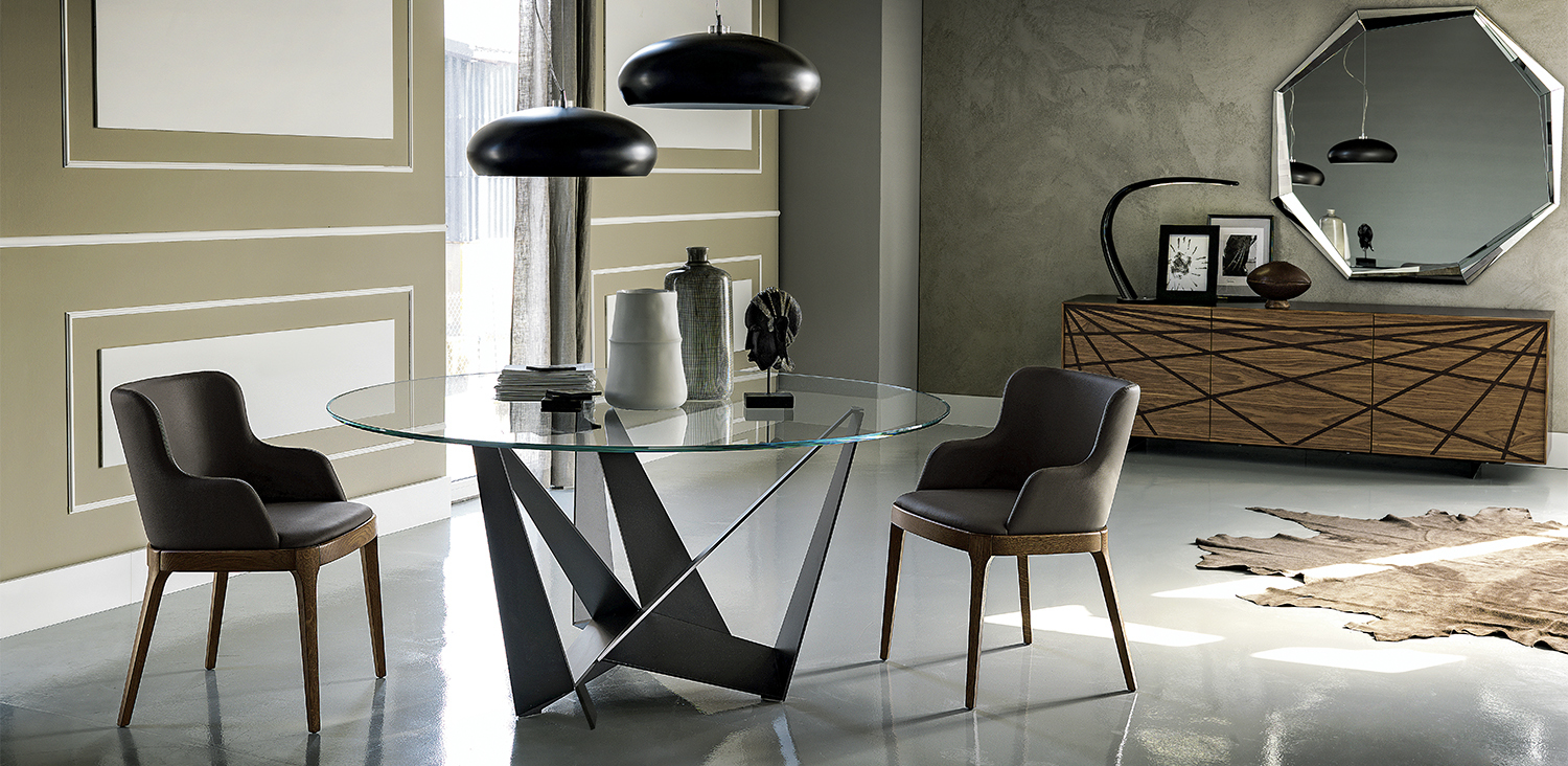 Обеденный стол Cattelan Italia Skorpio Round