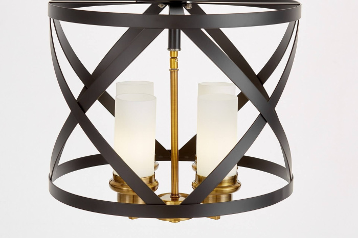 Потолочная люстра Lumina Deco LDP 1242-4 BK+MD