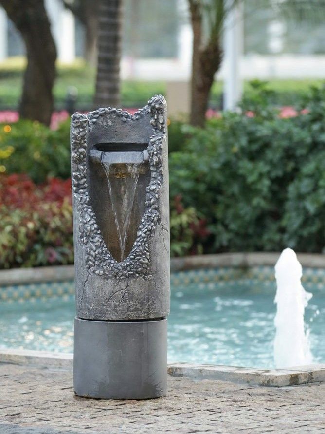 Фонтан садовый Горный водопад Glasar D8818CE-DS