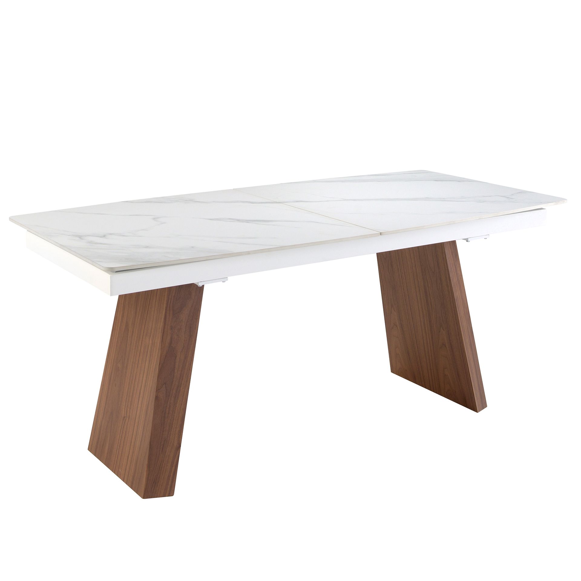 Раздвижной обеденный стол 1134/DT980 из керамики в мраморной отделке Angel Cerda