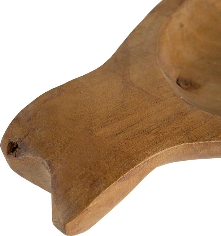 Чаши из тикового дерева, набор Glasar SA80204