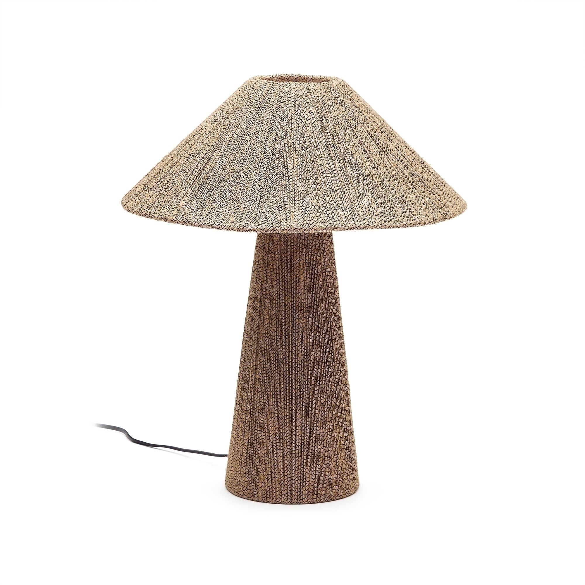 Renee Настольная лампа из натурального джута La Forma (ex Julia Grup)