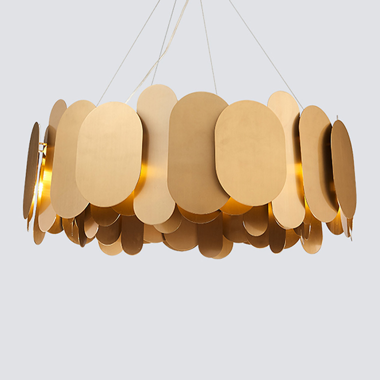 Подвесная люстра Panel Pendant Lamp Steve Jones D60 by ImperiumLoft