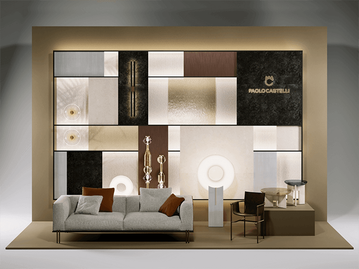 Настольная лампа Paolo Castelli Comet Zinc ILL.COME.401