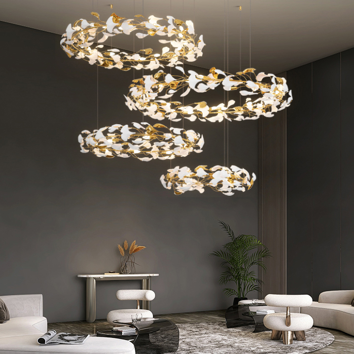 Подвесная люстра JULIETTA COMBO D80+100+120+140 by ImperiumLoft