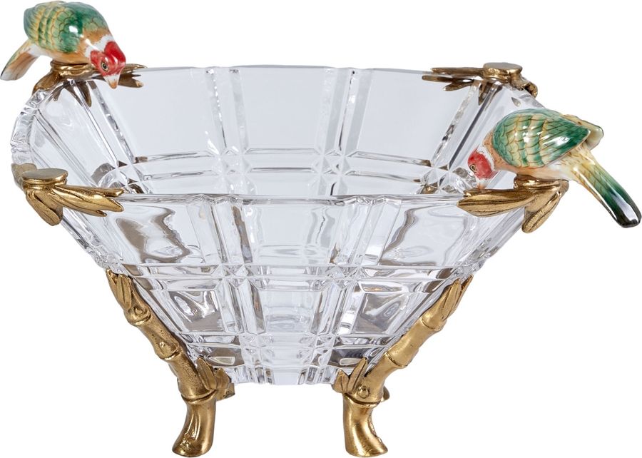 Чаша с птичками Glasar HGL488/GLASS