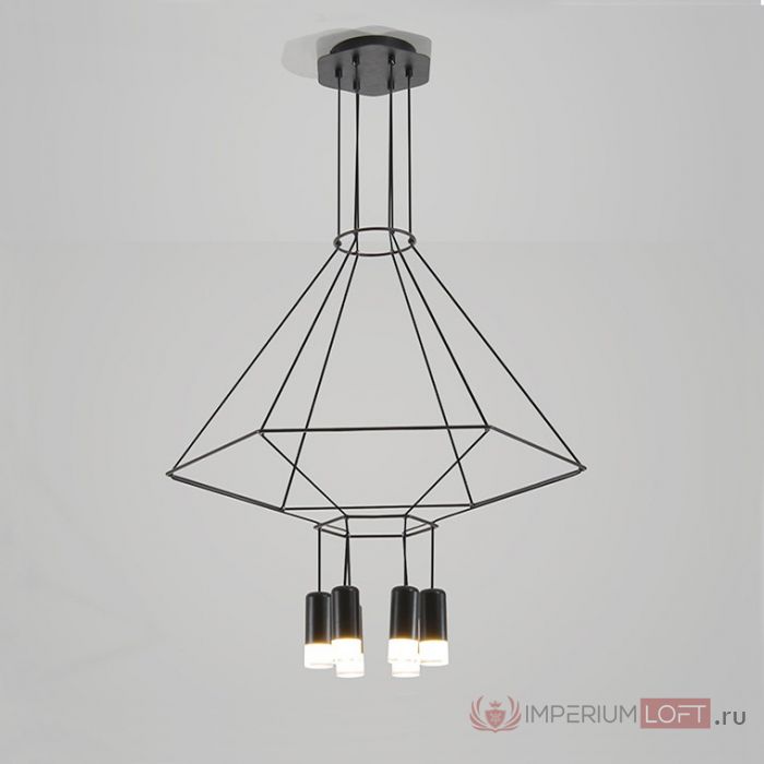 Потолочный светильник Via 6 round by ImperiumLoft