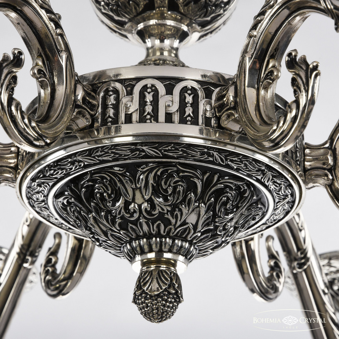 Люстра бронзовая с хрусталём 71202/6/175 NB