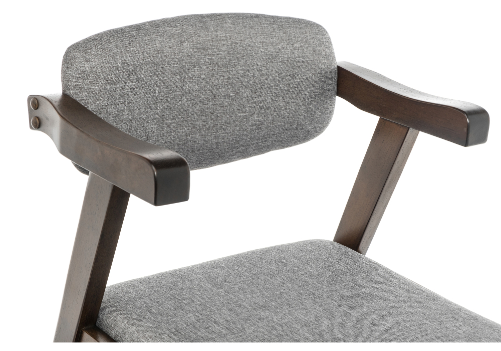 Стул деревянный Woodville Fit cappuccino / grey 11392