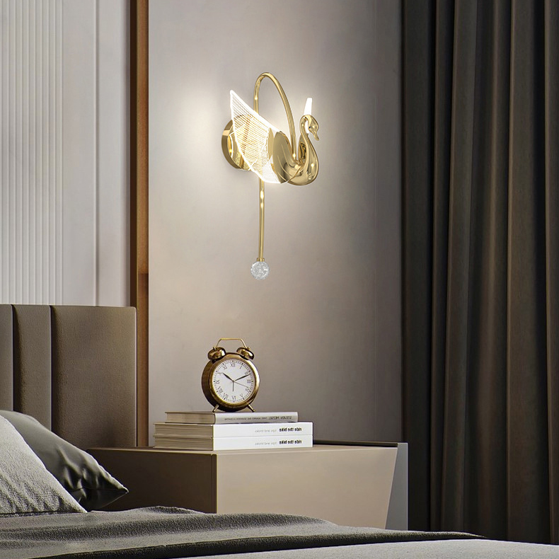 Настенный светильник BIRDIE WALL Rose Gold by ImperiumLoft