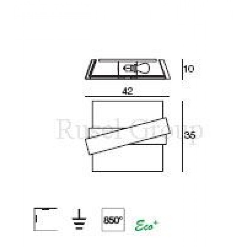 Потолочный светильник Linea Light Zig Zag 7402