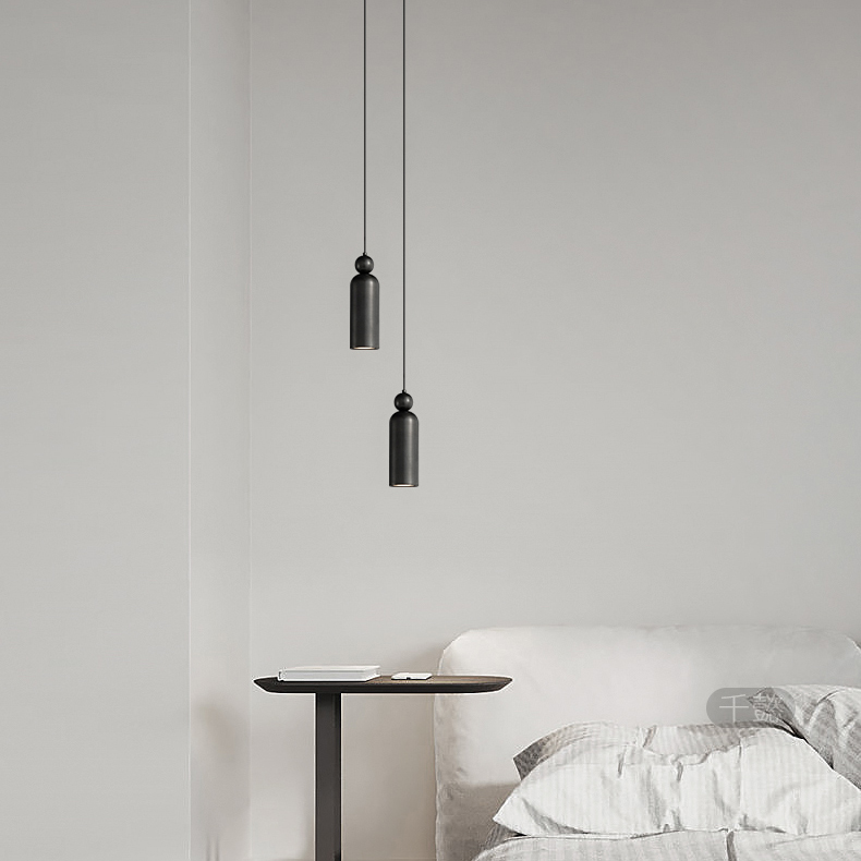 Подвесной светильник LEFFE DUO Brass Black by ImperiumLoft