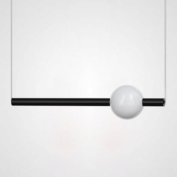 Подвесной светильник broom ORION GLOBE LIGHT Black C L600 by ImperiumLoft