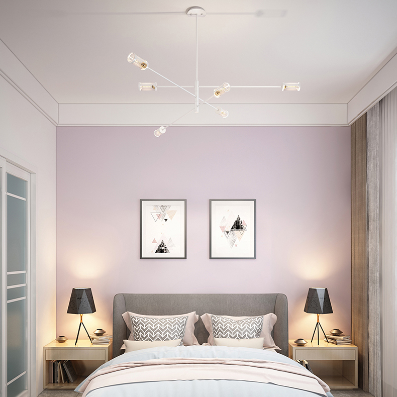 Дизайнерская люстра SKELBY H32 White/Amber by ImperiumLoft