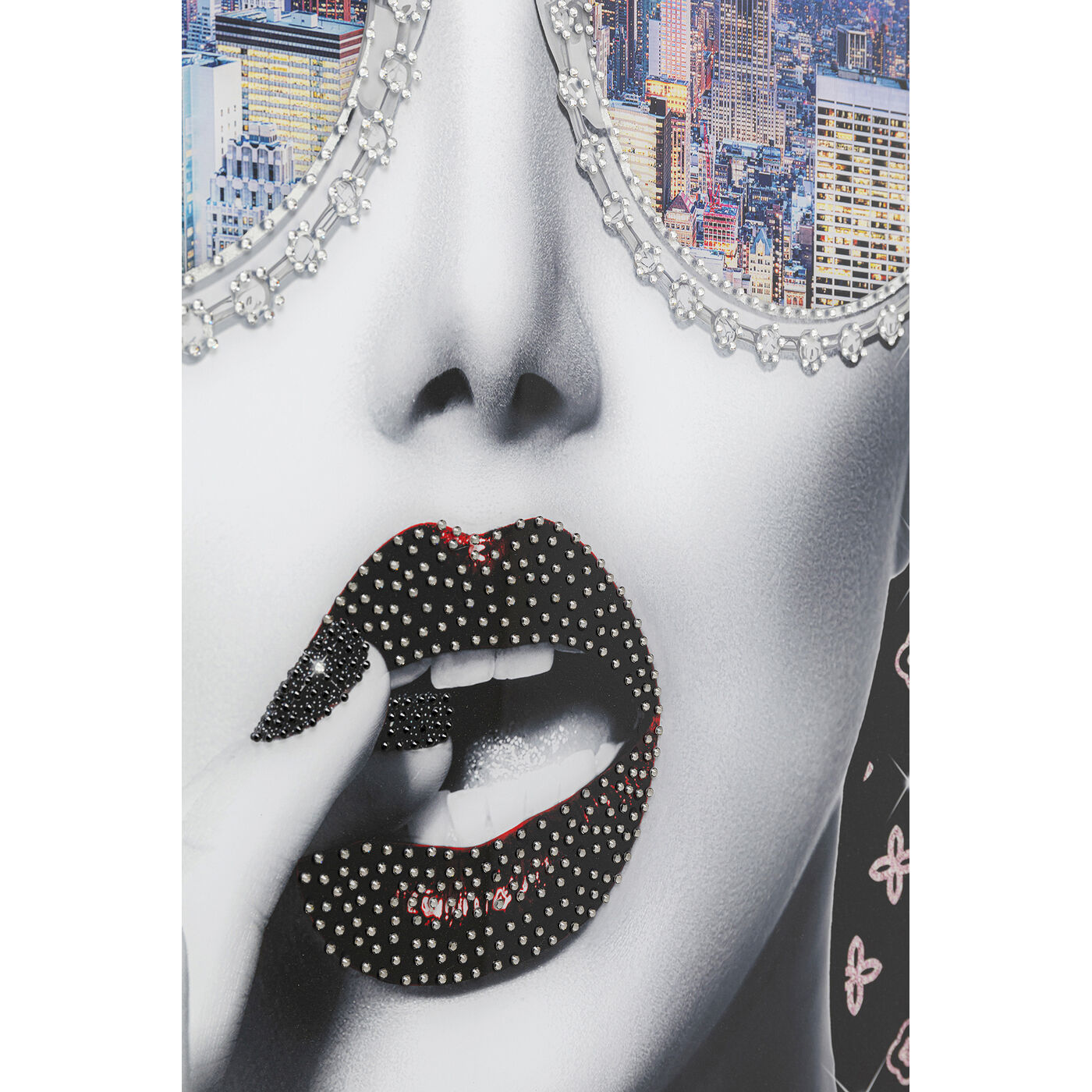 Картина в раме NY View 80x80 см KARE 56414