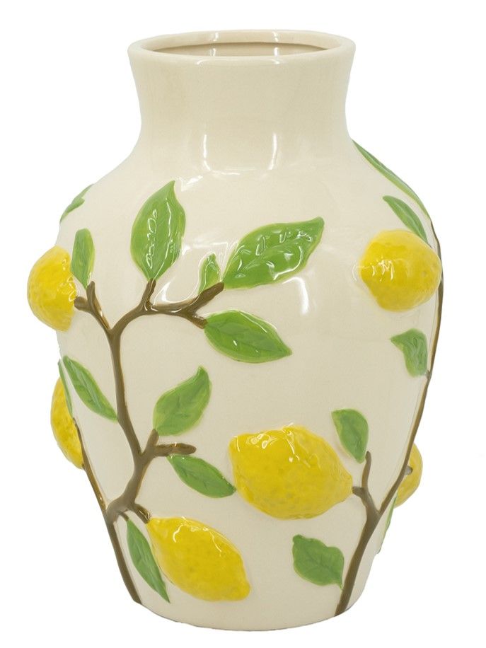 Ваза с лимонами Glasar C5545