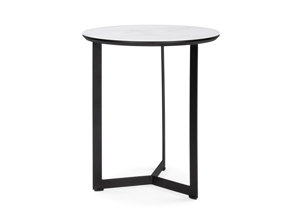 Журнальный стол Woodville Роб D-450 мрамор белый 462093