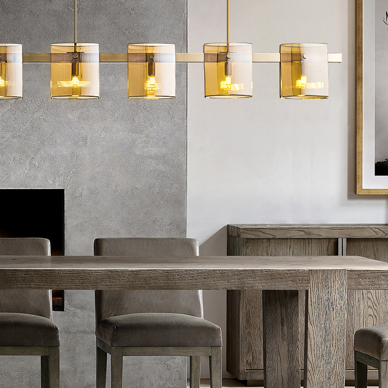 Подвесной светильник JANICE LONG Brass by ImperiumLoft