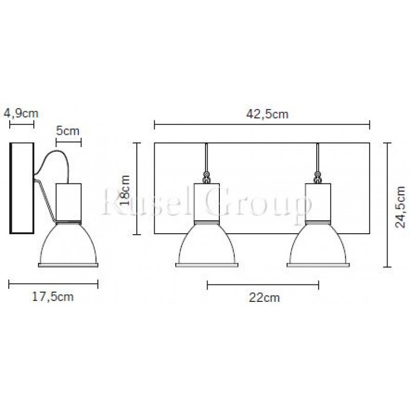 Настенно-потолочный светильник Fabbian Book D85 G19 61