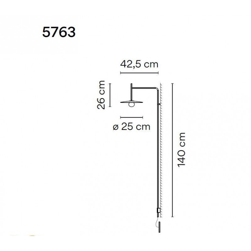 НАСТЕННЫЙ СВЕТИЛЬНИК VIBIA Tempo 5763