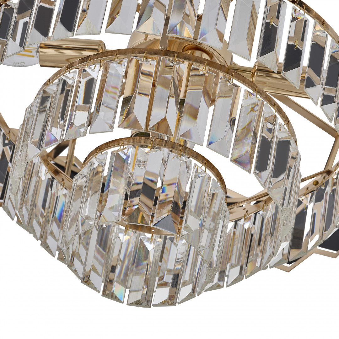 Люстра 375009/4+2/300/480 GD Arte Milano