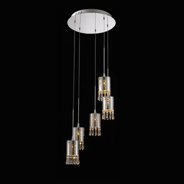 Подвесной светильник  Delight Collection Crystal Tube 5