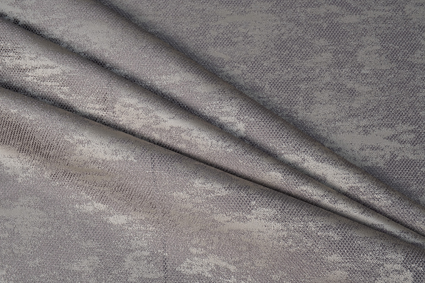 Ткань портьерная HOUSTON100 серая Garda Decor 133DC-HOUSTON100-1138-SER