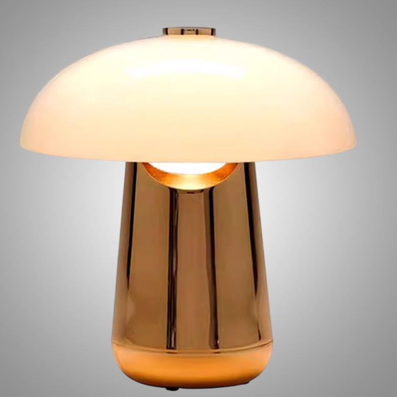 Настольная лампа Ongo Rose Gold White by ImperiumLoft