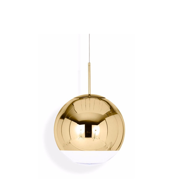 Подвесной светильник Mirror Ball Gold D20 by ImperiumLoft