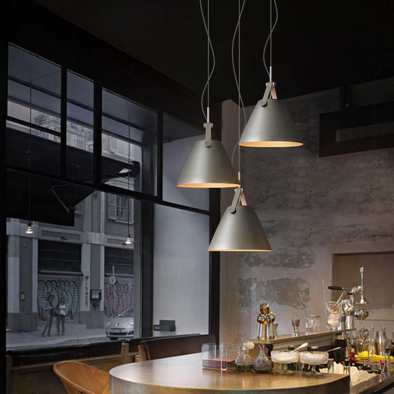 Подвесной светильник Strap A L3 Black by ImperiumLoft