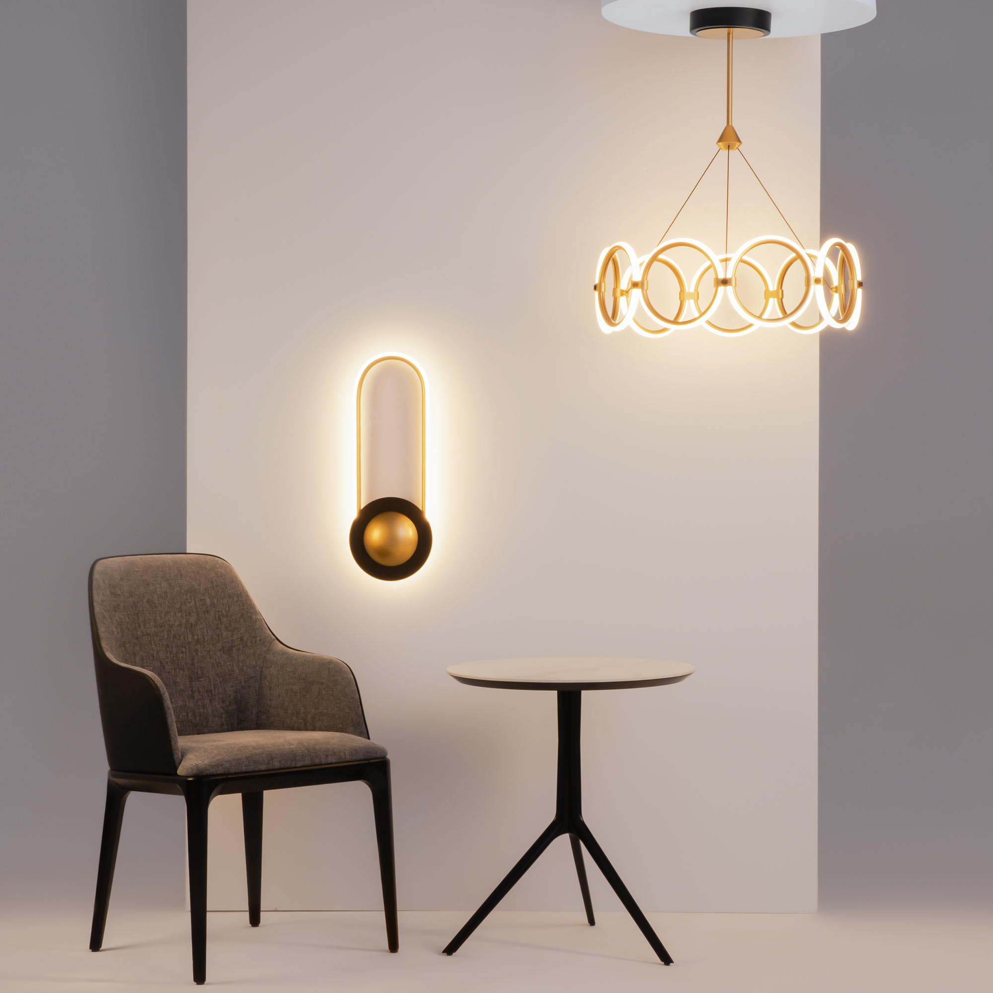 Настенный светильник (бра) Maytoni MOD357WL-L16BS3K1