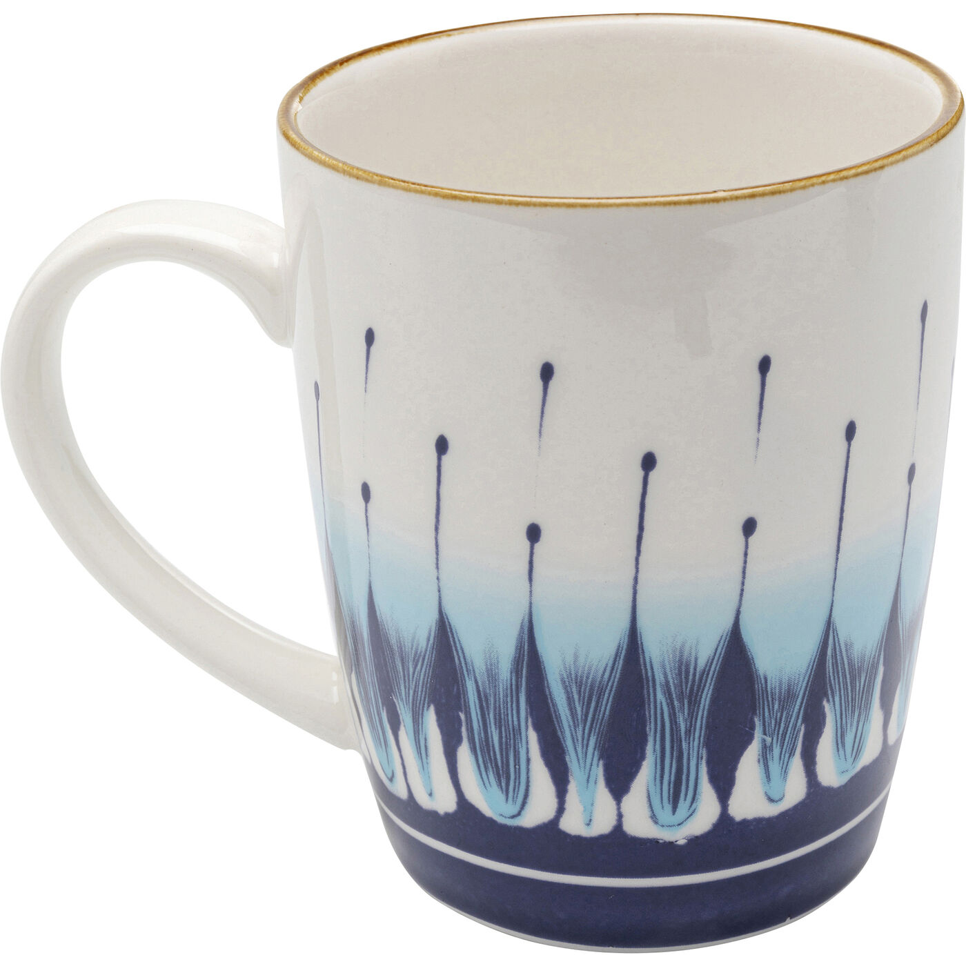 Кружка Swirl Blue KARE 57490