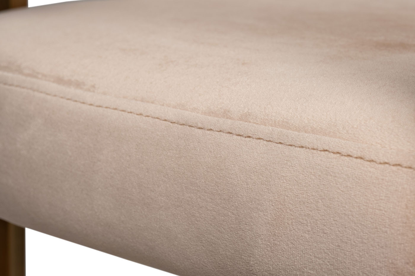 Стул барный велюровый бежевый/матовое золото Garda Decor 76AR-603GOLD-BG