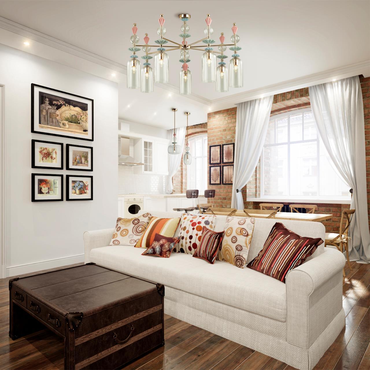 Люстра потолочная Odeon Light 4855/7C