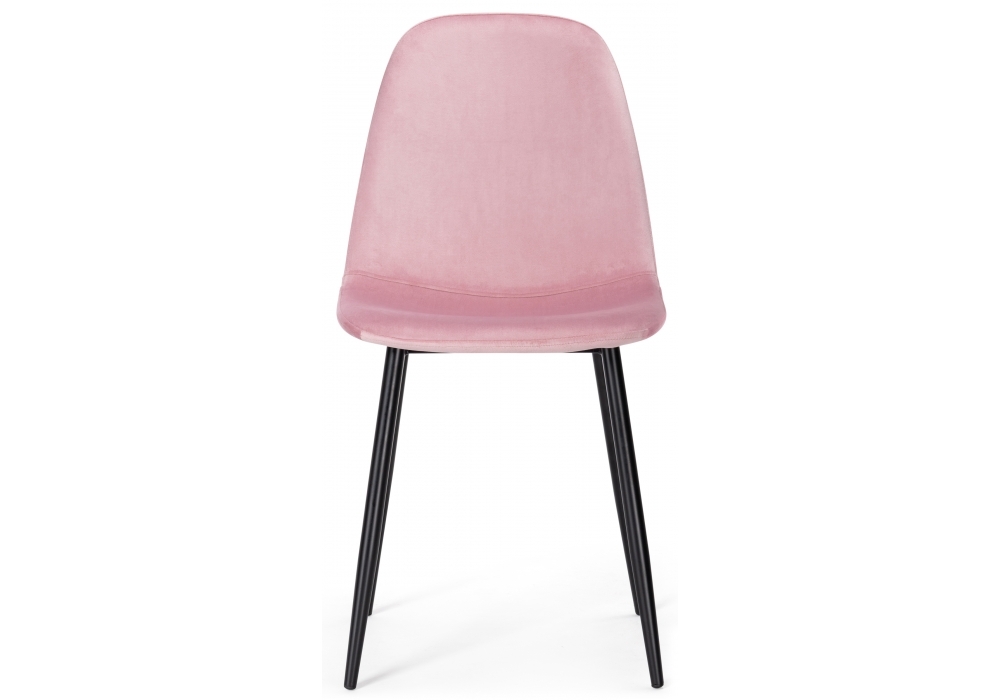 Стул Woodville Lilu pink / black 15118