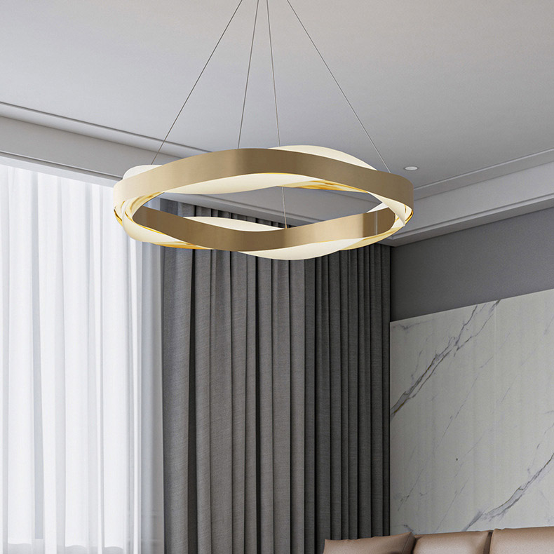 Подвесная люстра MALIKA D65 Brass by ImperiumLoft