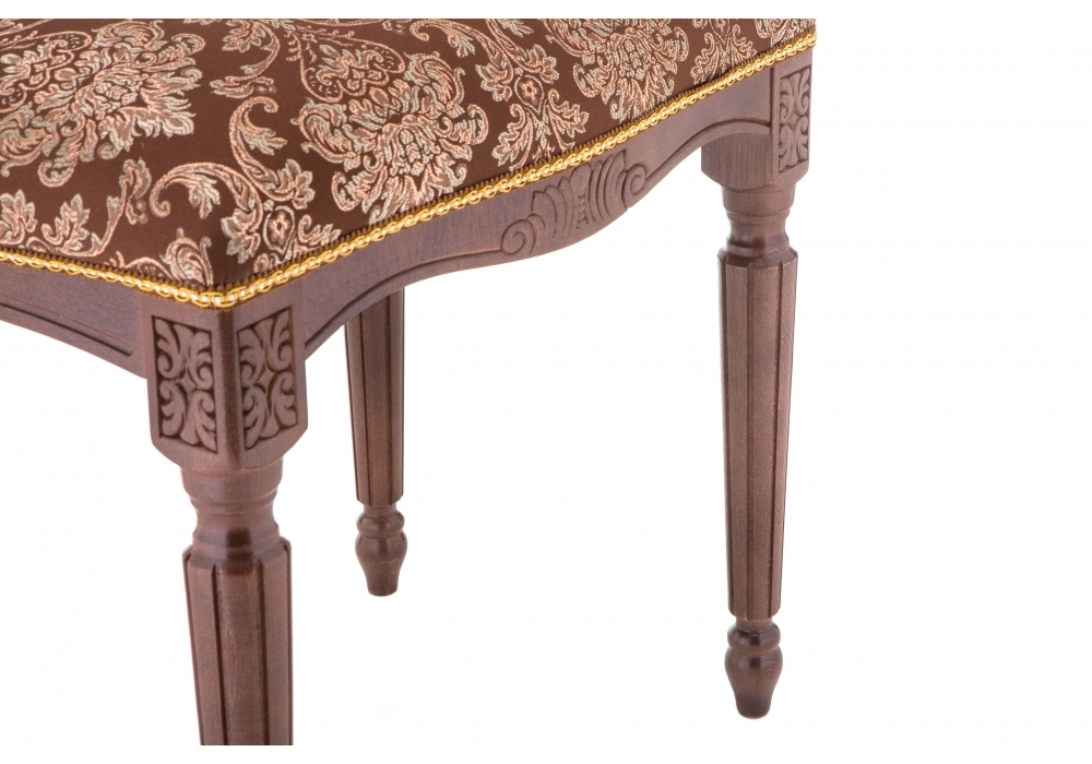 Банкетка Woodville Беттино орех / шоколад 318609