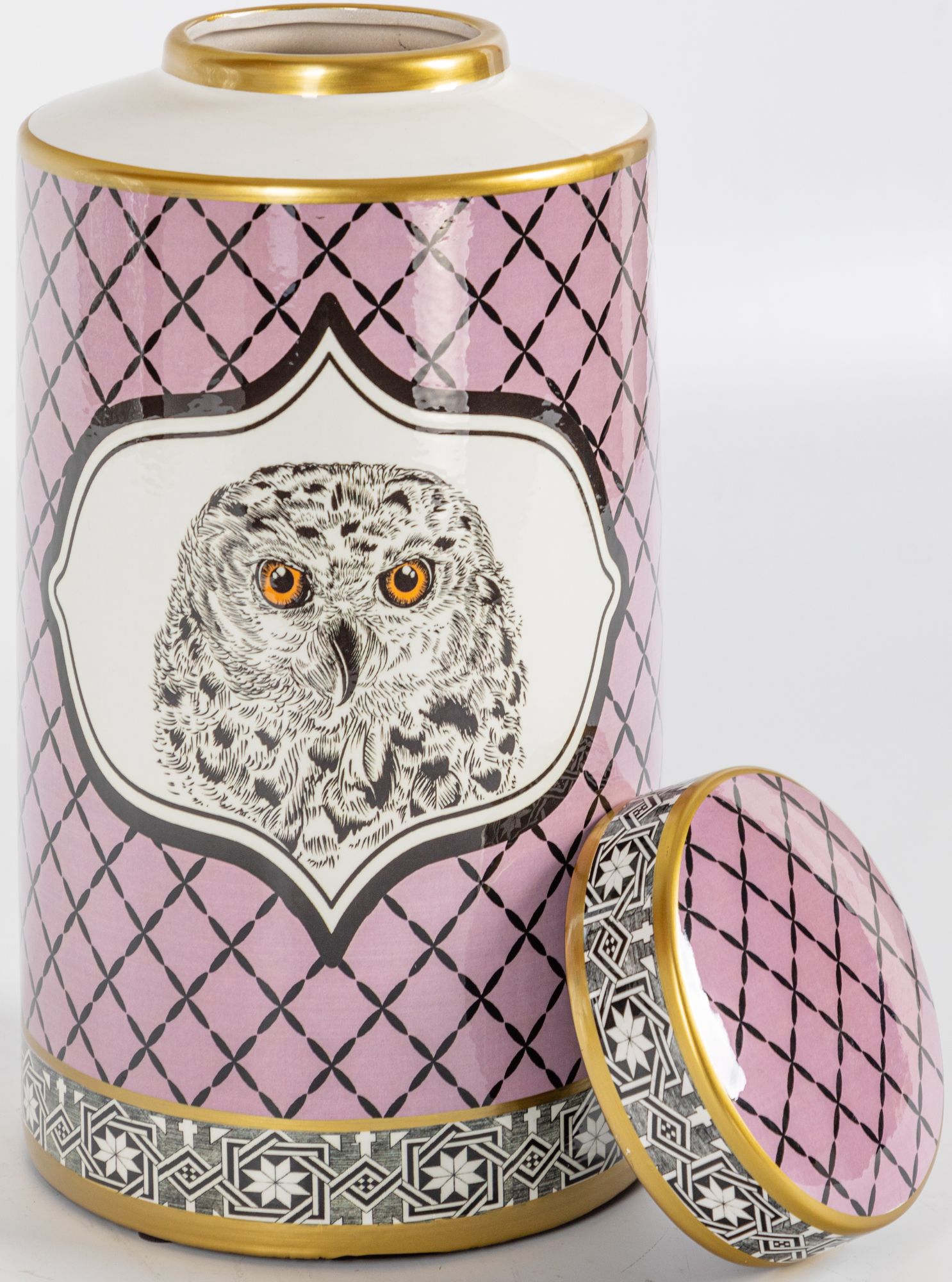 Ваза с крышкой Glasar 58-035