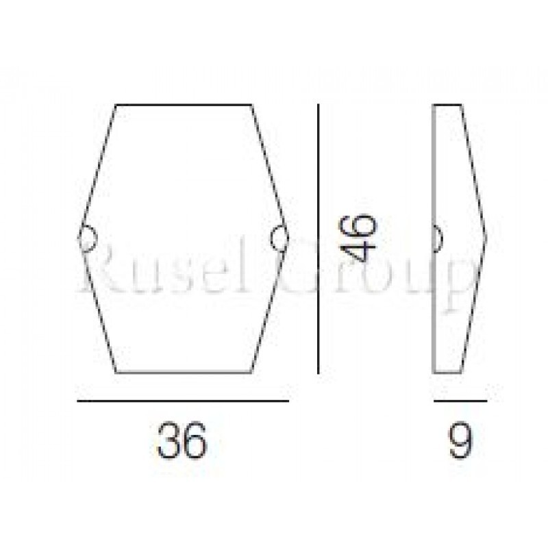 Потолочный светильник Vistosi ALIKI PL