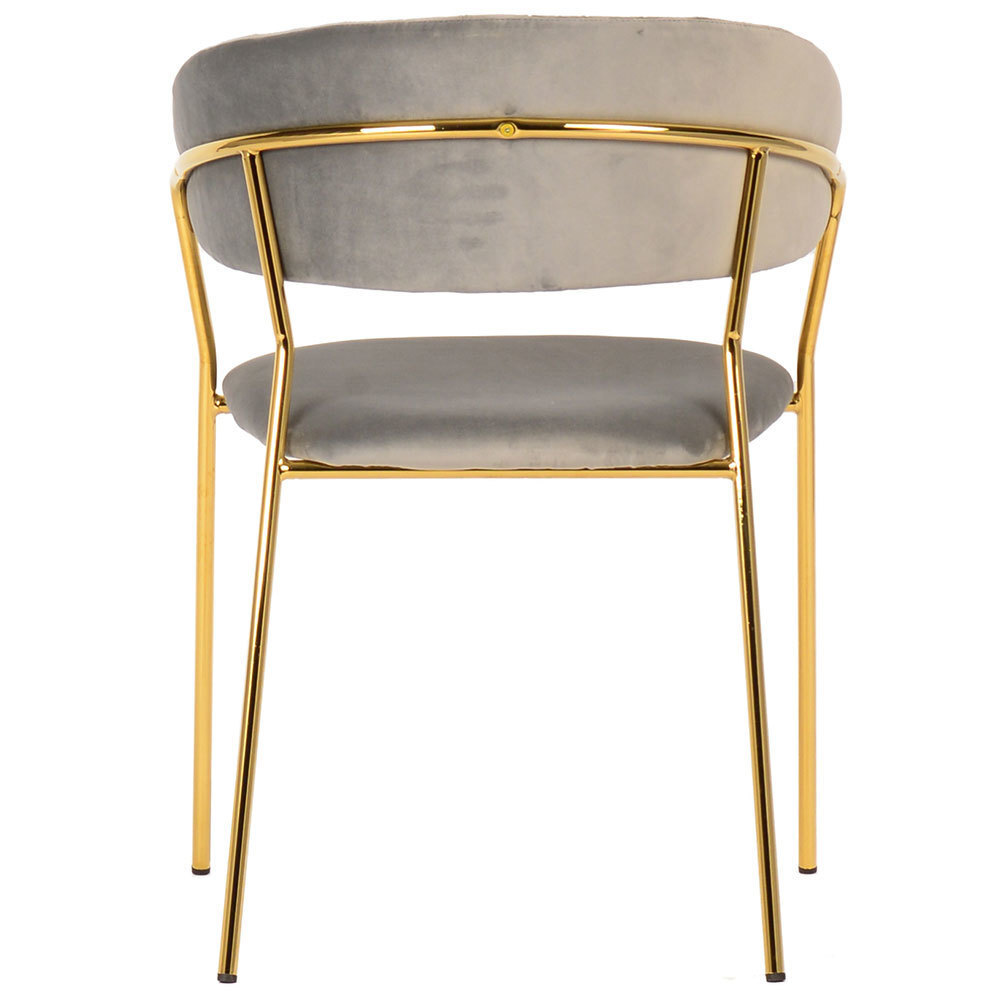 Стул Turin латте с золотыми ножками Bradex Home FR 0392