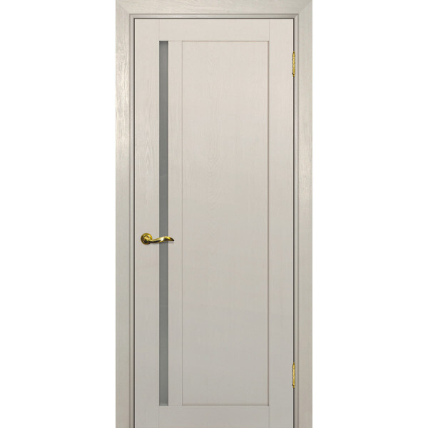 Межкомнатная дверь Graf PSU-31 белый сатинат Бланжевое дерево (2000 х 600)