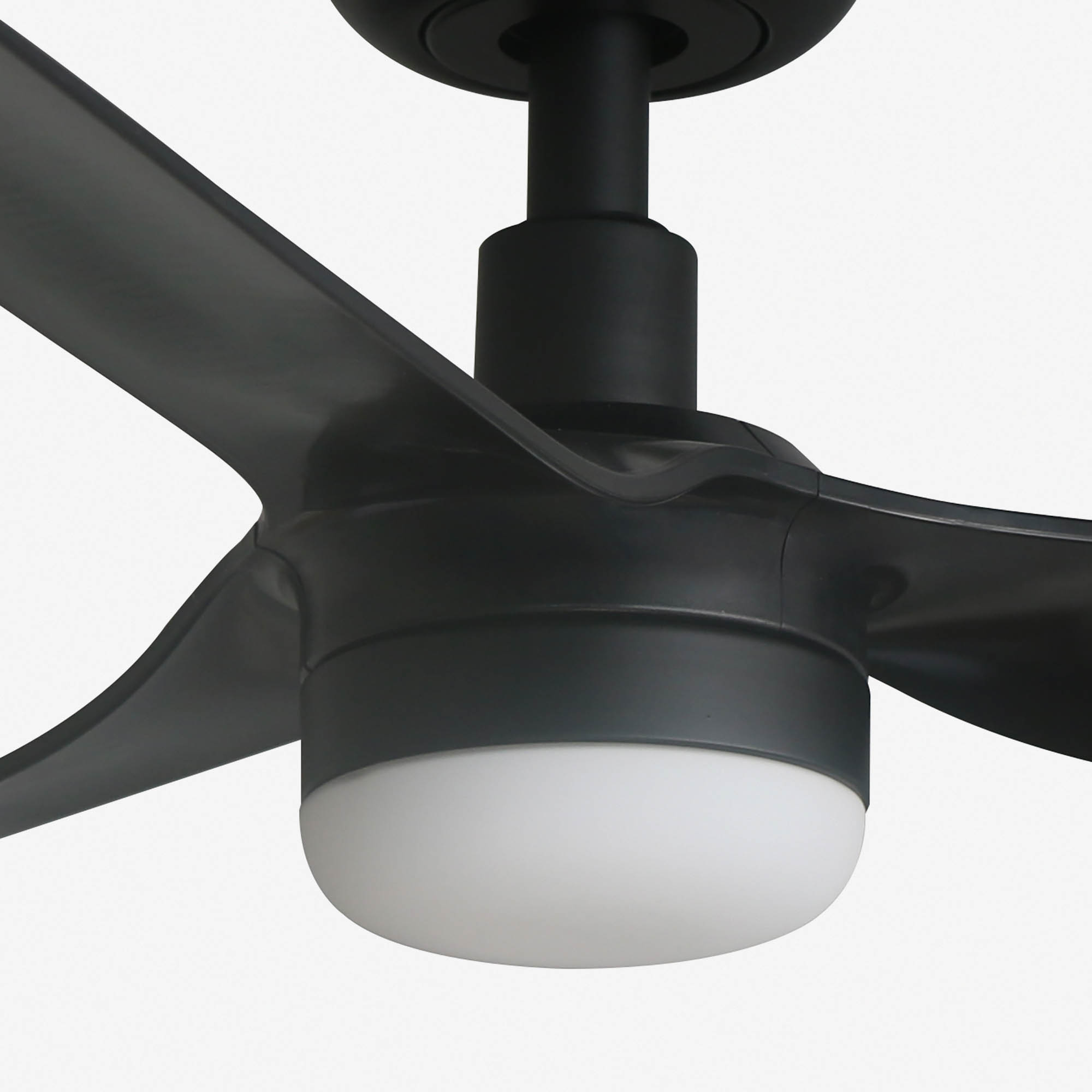 Потолочный вентилятор MINI PUNT S Ш900mm черный 3 PALAS NEGRAS 10W CCT Faro