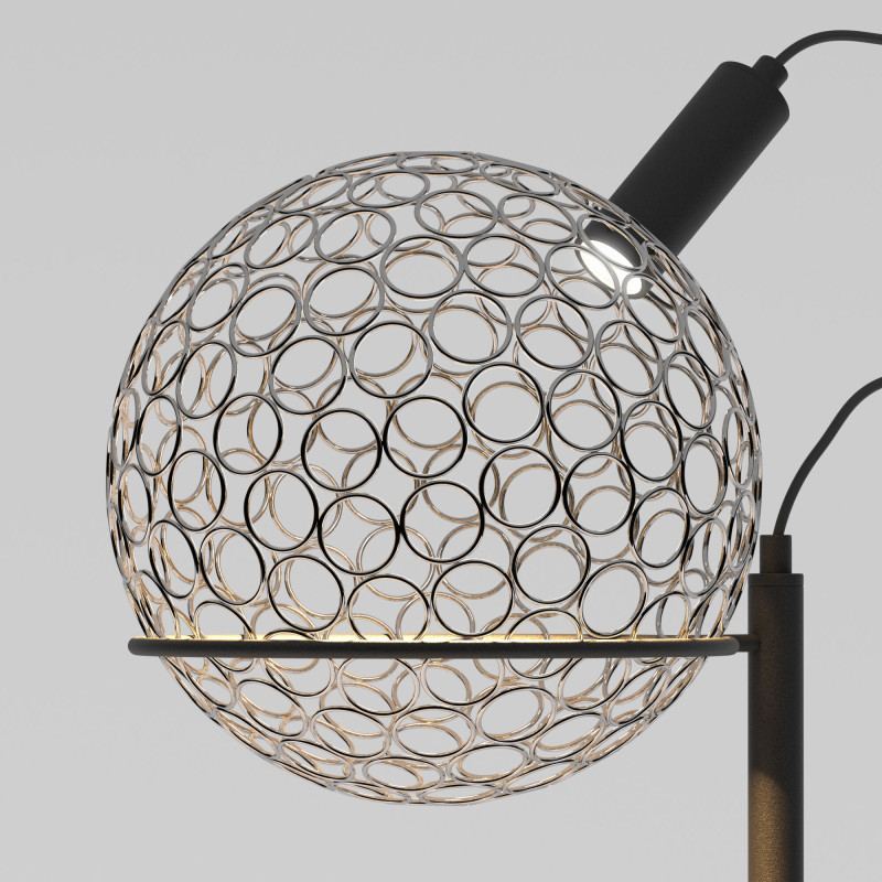 Торшер Eurosvet 80492/1 черный