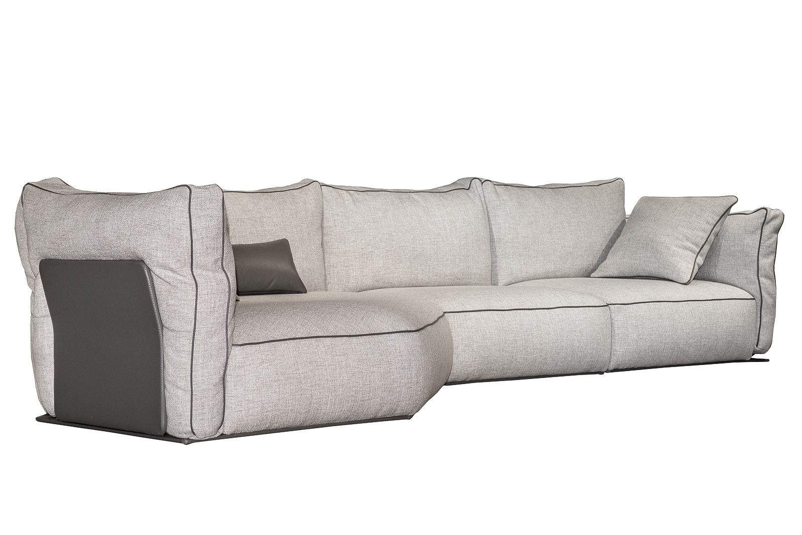 Диван модульный угловой левый Garda Decor Комплект мебели №1 модульный Eliote